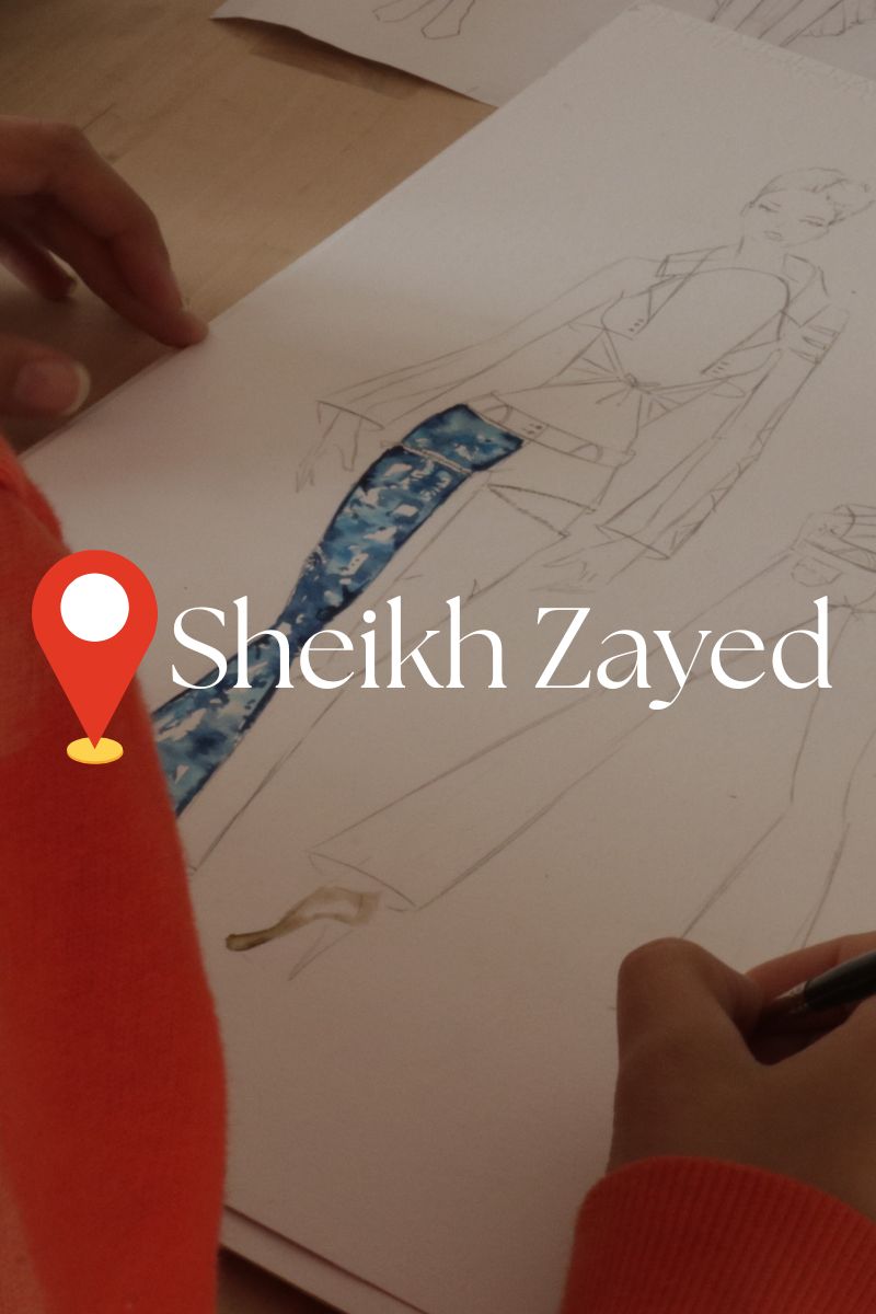 Sheikh Zayed Beginner Fashion Illustration Workshop